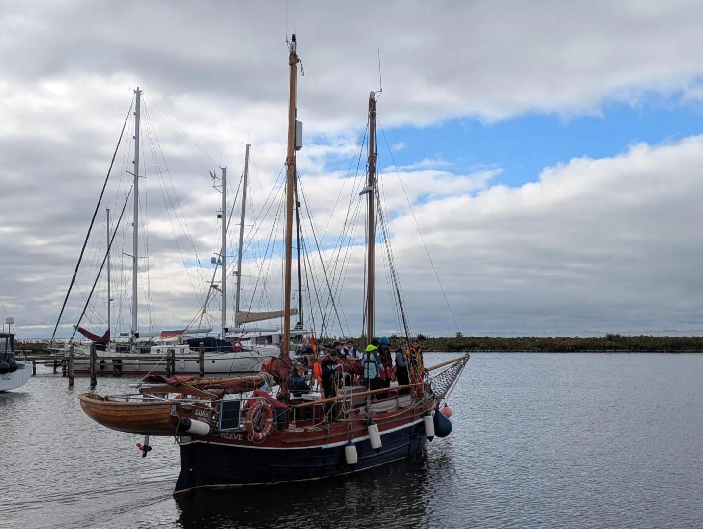 Die Exodus beim Ablegen